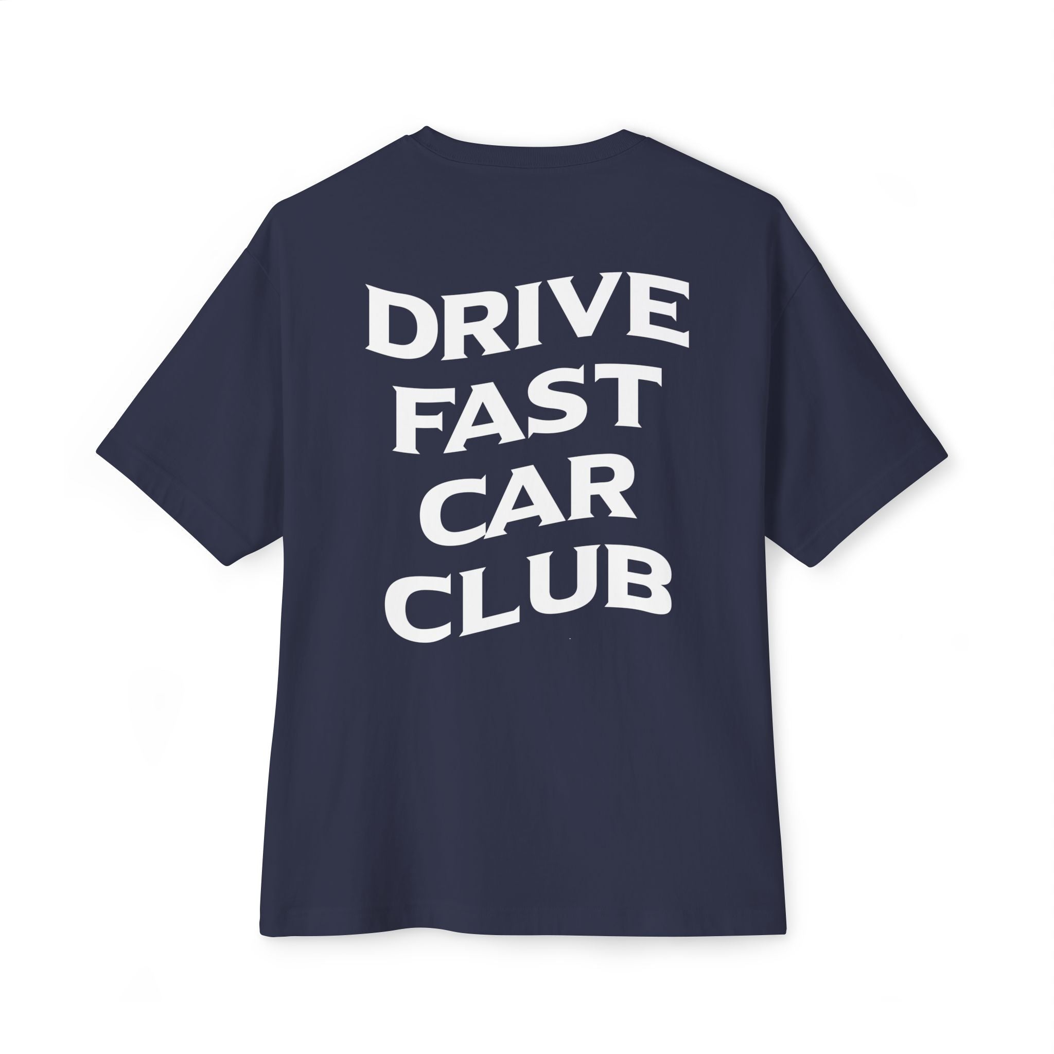 Drive Fast Club Oversized Boxy Tee