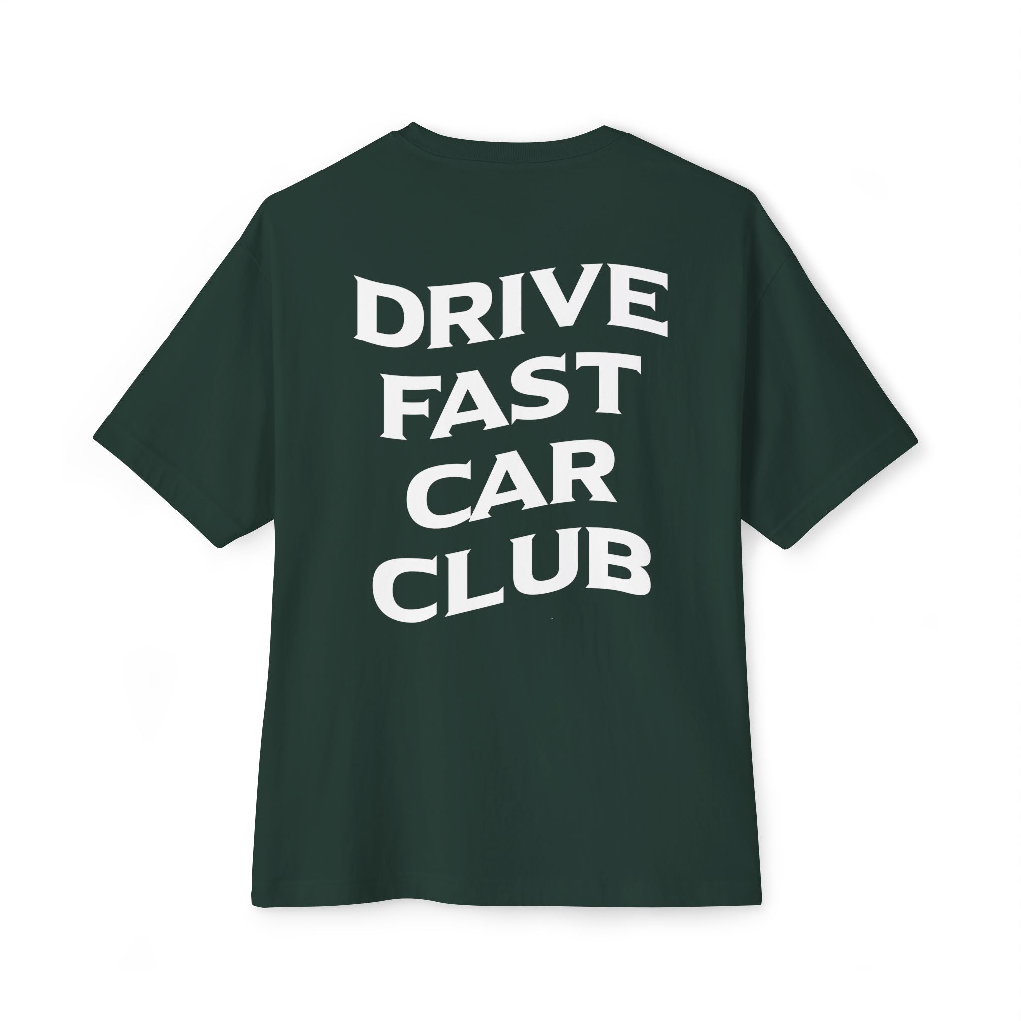 Drive Fast Club Oversized Boxy Tee