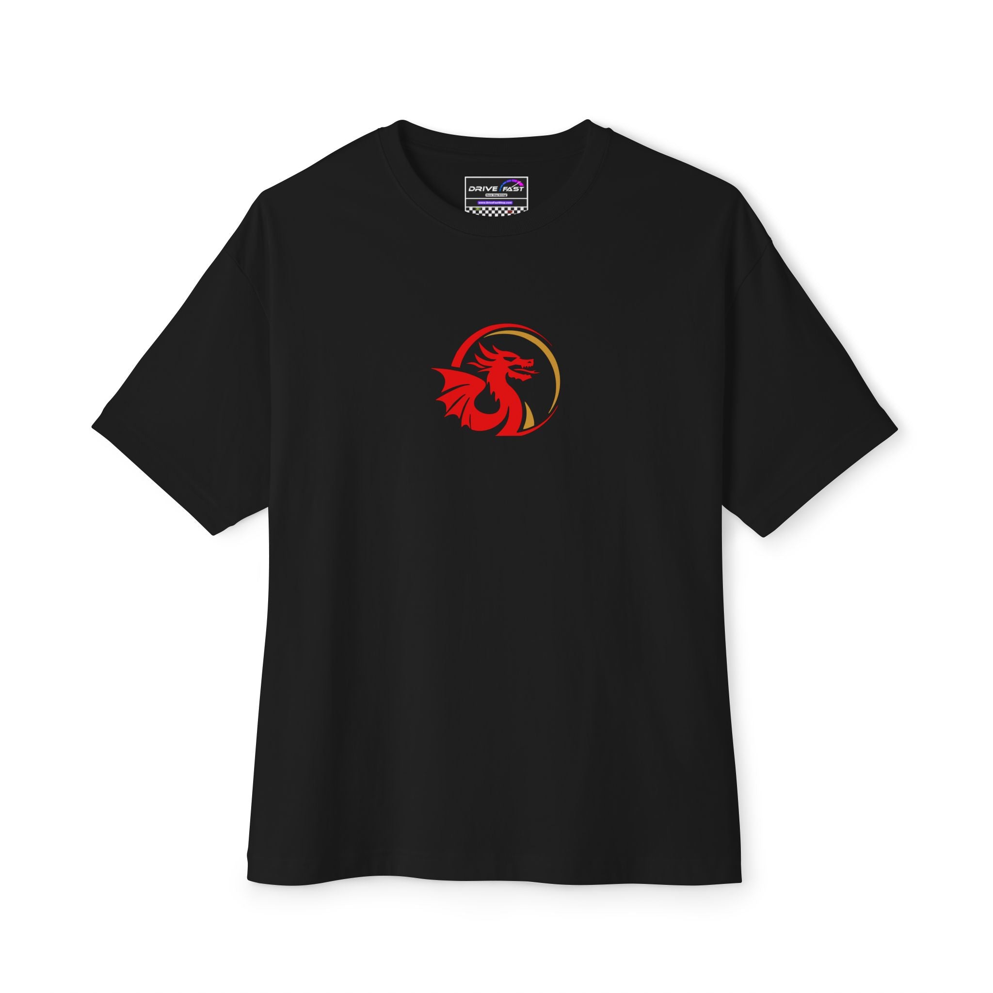 Imperial Red Dragon Oversized Boxy Tee