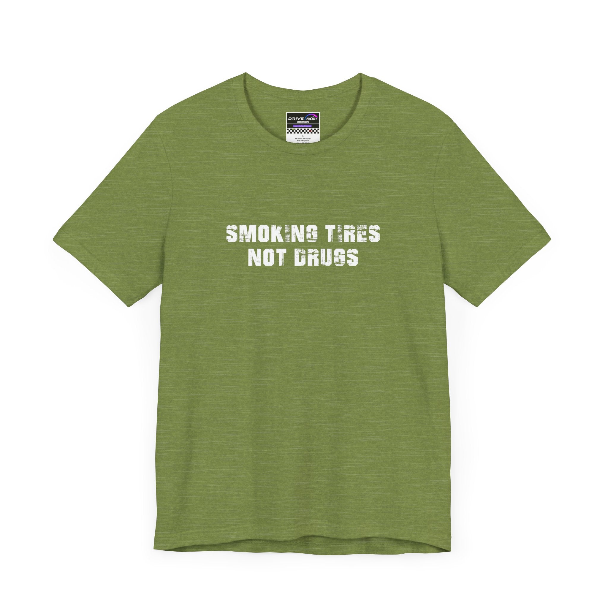 Smoking Tires, Not Drugs T-Shirt Tee