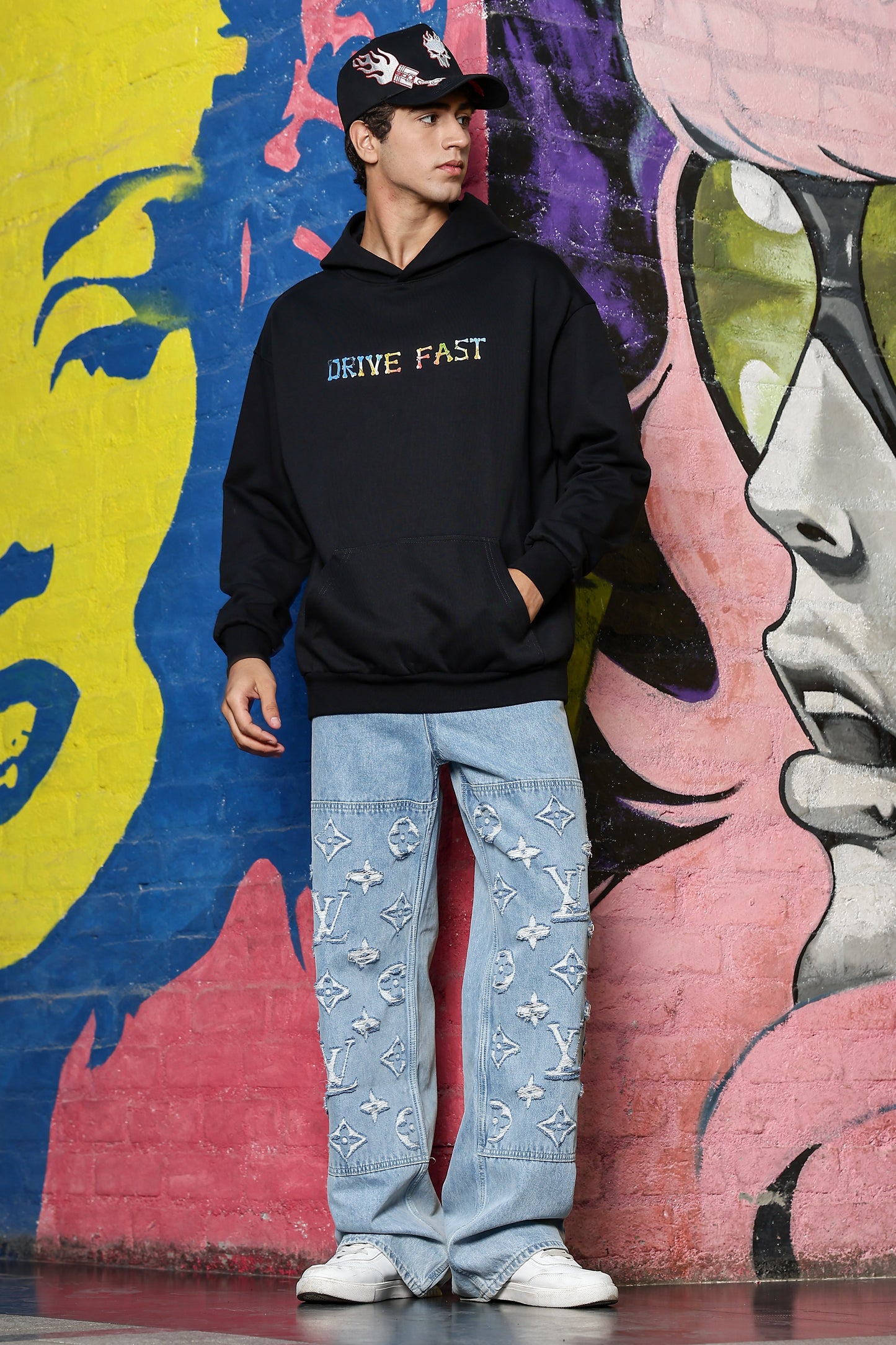 Grim Racer Hoodie Drive Fast Shop