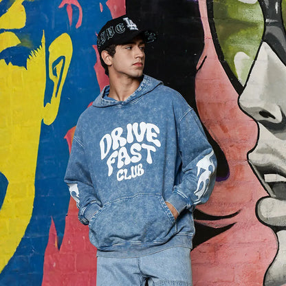 Blue Carnage Hoodie PODpartner