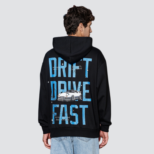 Turbo Drifters Hoodie Drive Fast Shop
